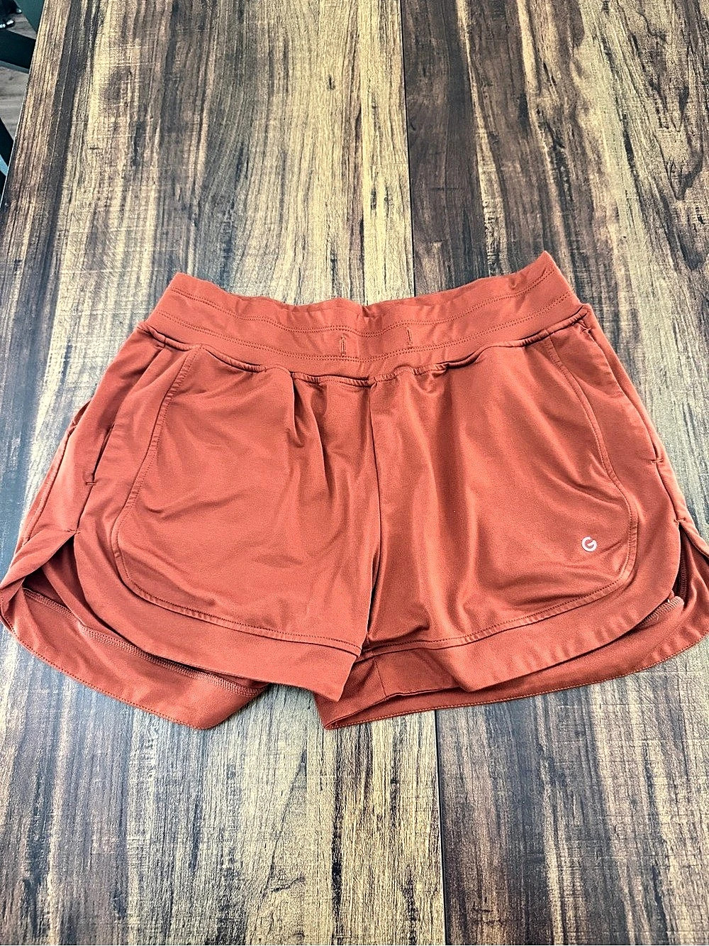 Glowmode Women's Athletic Shorts in Orange Like New
